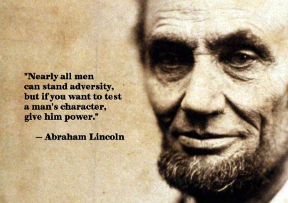Abraham Lincoln and Power