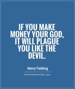 Money as a god